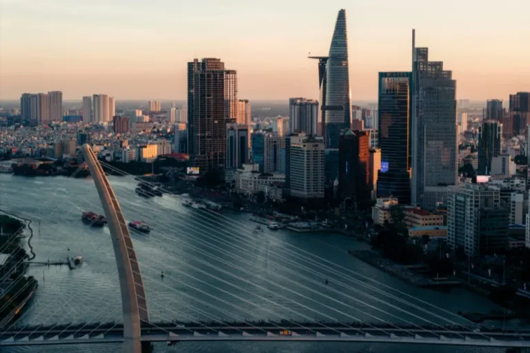 Ho Chi Minh City skyline representing Vietnam's growing AI engineering talent hub landscape