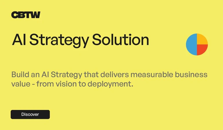 Build an AI Strategy that delivers measurable business value – from vision to deployment.
